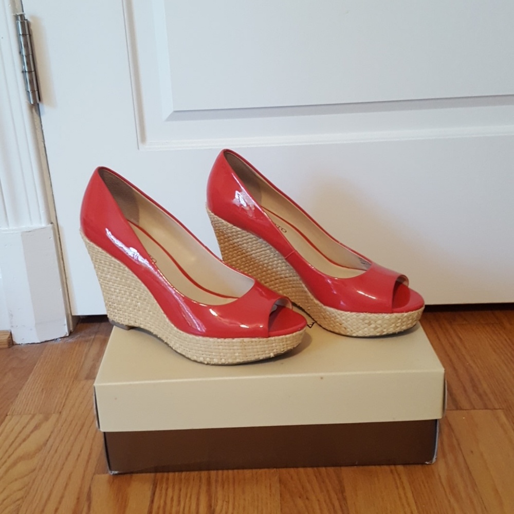Franco Sarto Orange Espadrilles